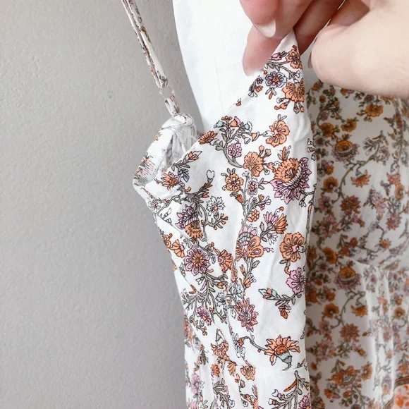 No Boundaries White and Brown Crop Camisole - Picture 10 of 17